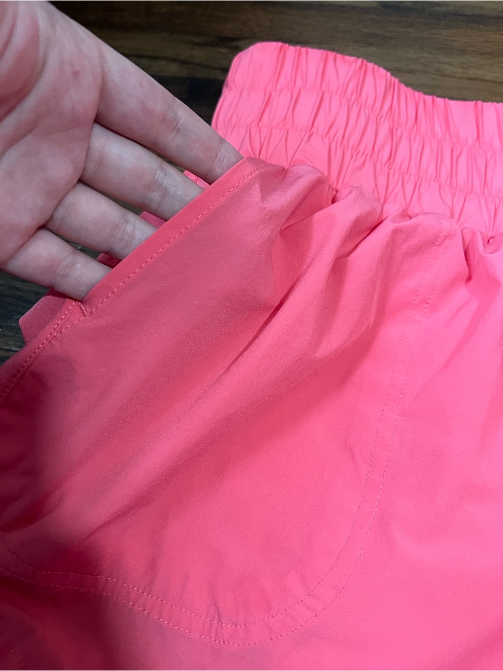 JoyLab High Rise Athletic Shorts with Pockets Pink XS - Picture 4 of 9